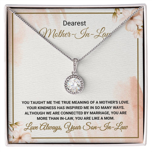 Dearest Mother-In-Law - True Meaning - Eternal Hope Necklace