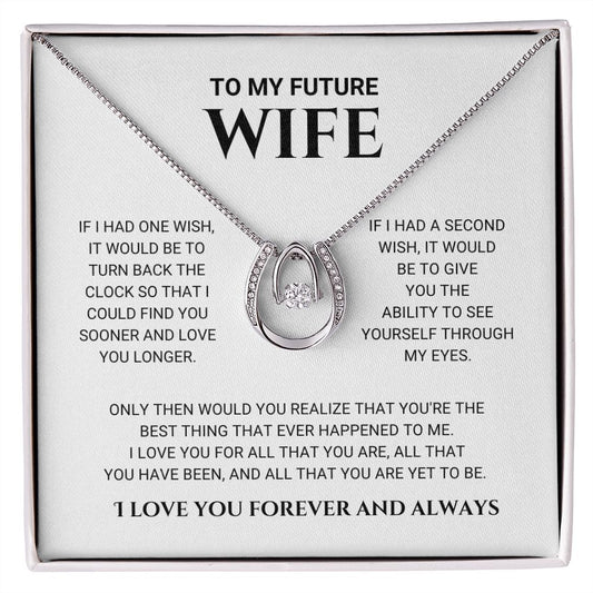 Future Wife - Best Thing - Lucky In Love Necklace