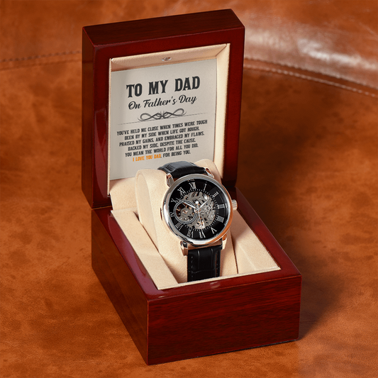 Father's Day - Openwork Watch Gift
