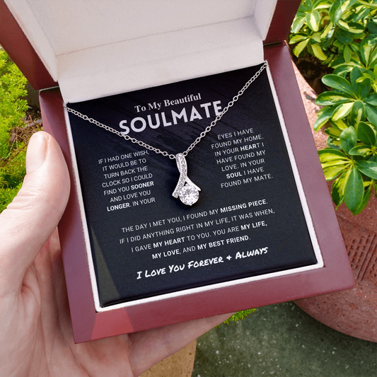 Soulmate - Missing Piece - Alluring Beauty Necklace