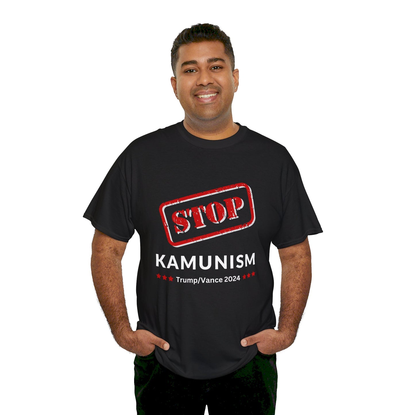 Kamunism Anti Kamala Shirt Unisex Heavy Cotton Tee