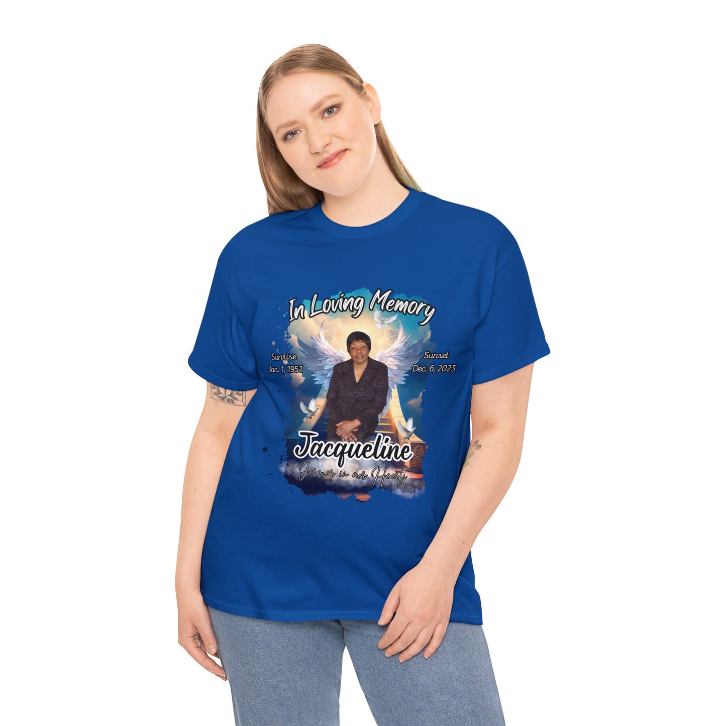 Jacqueline "Forever In Our Hearts" Memorial T-Shirt