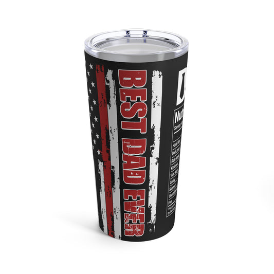 Dad Gift "Nutrition Facts" Tumbler 20oz