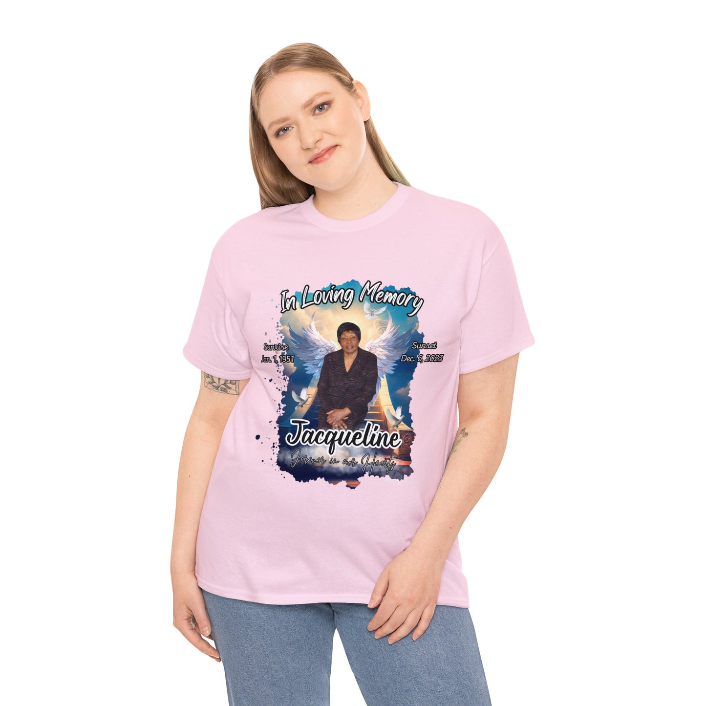 Jacqueline "Forever In Our Hearts" Memorial T-Shirt