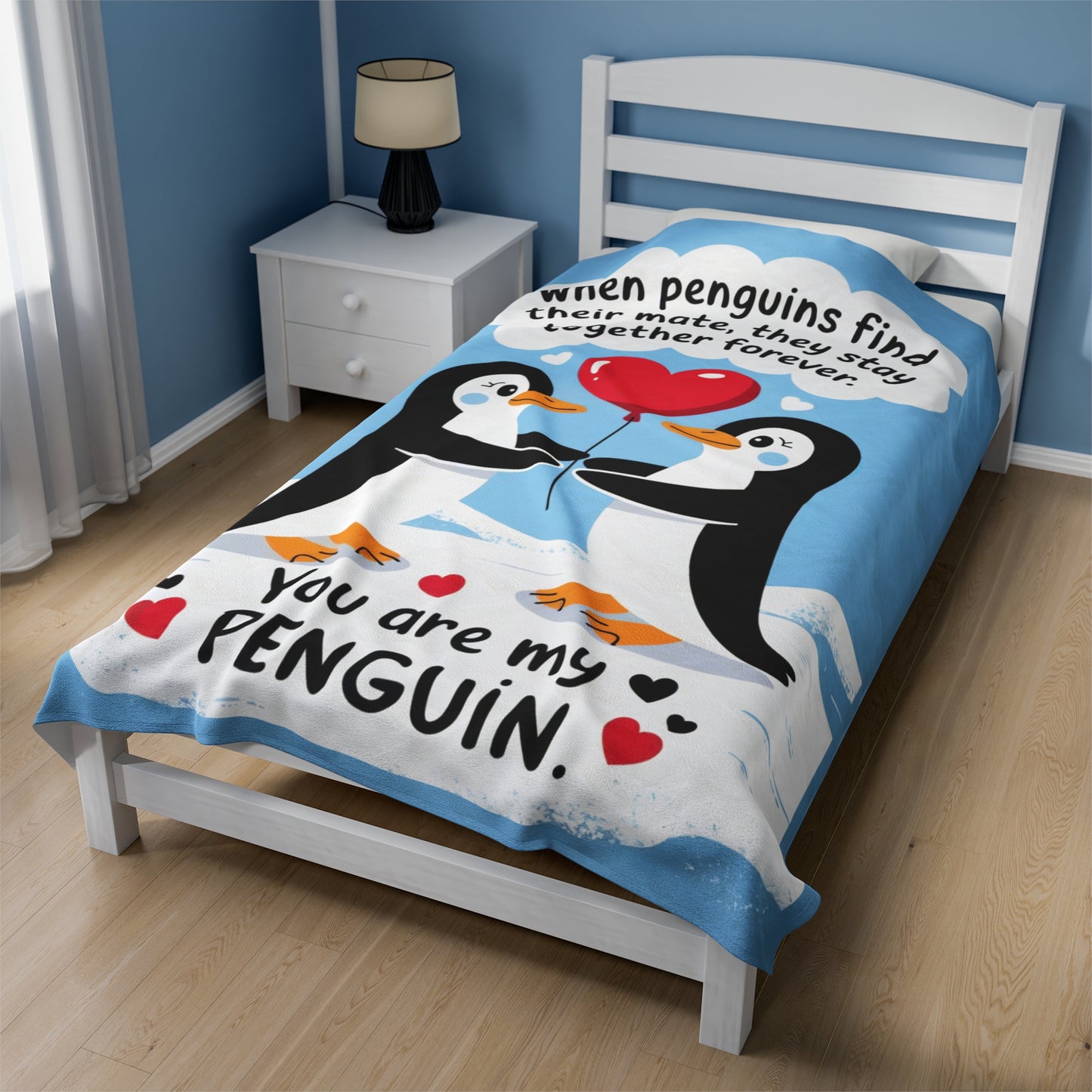 You Are My Penguin - Couples Blanket Gift