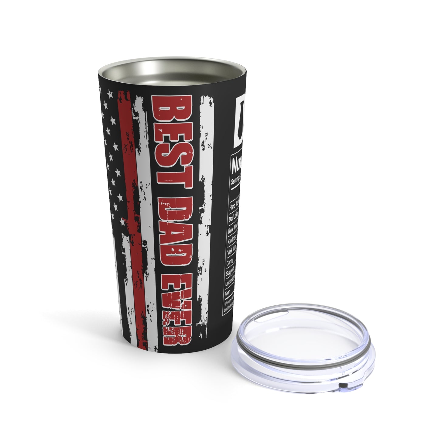 Dad Gift "Nutrition Facts" Tumbler 20oz