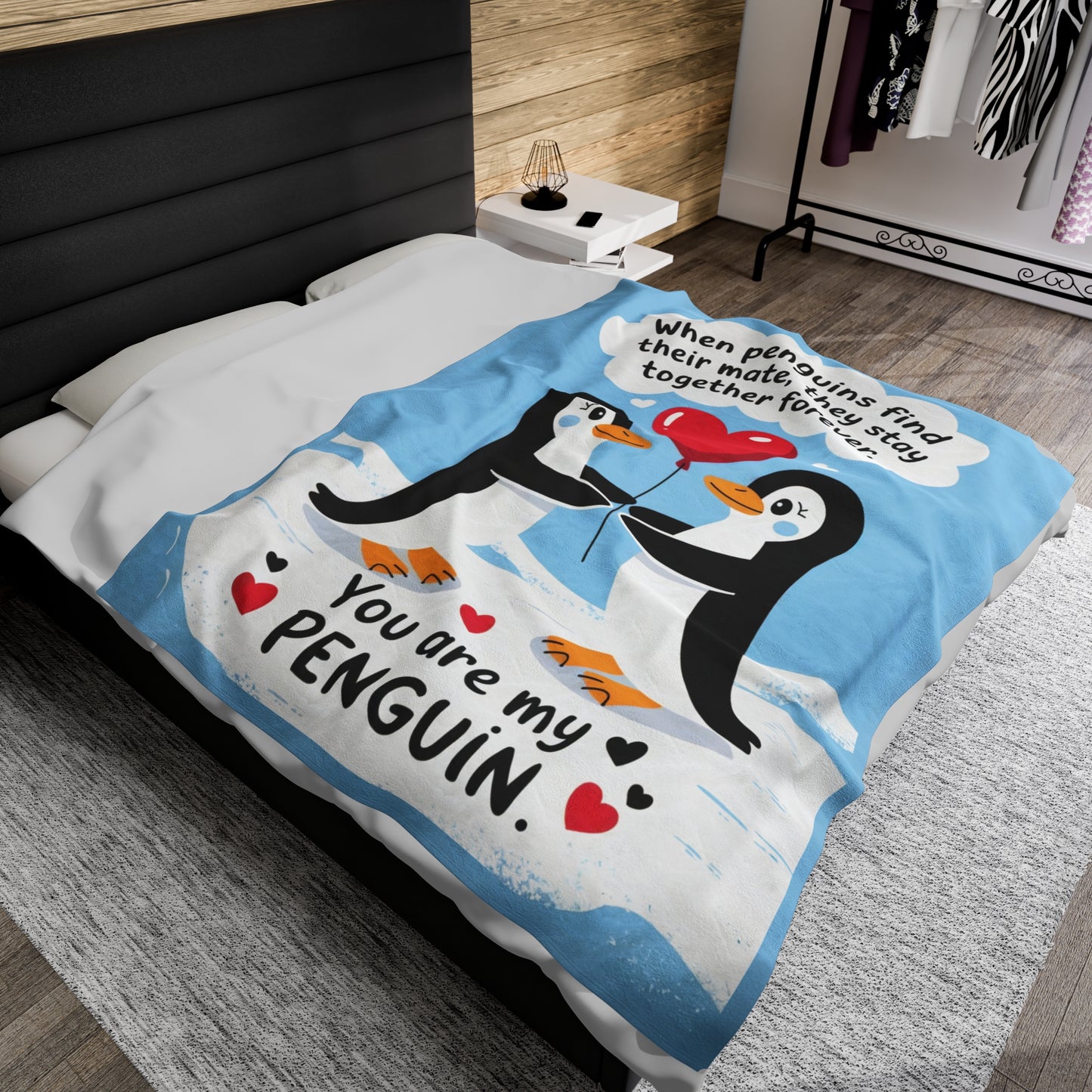 You Are My Penguin - Couples Blanket Gift