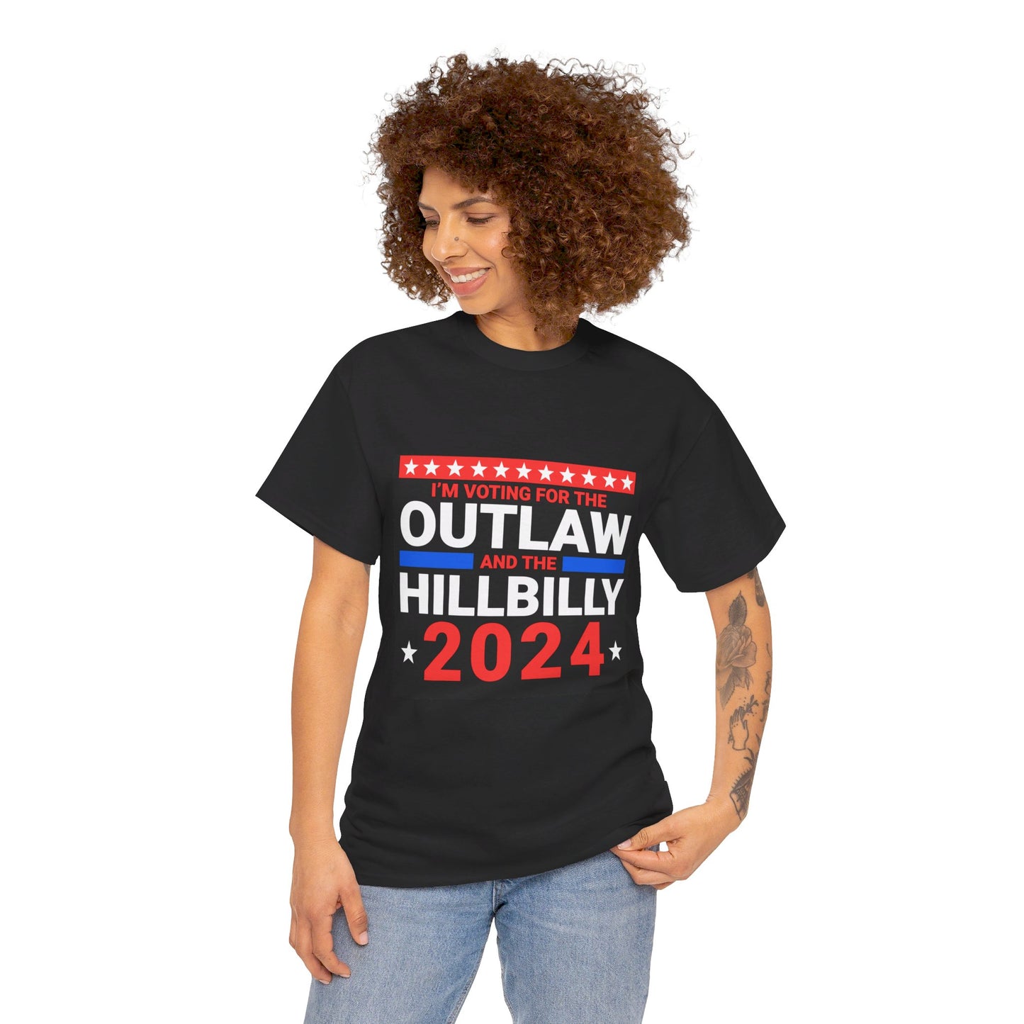 Trump Vance Outlaw and Hillbilly Tee