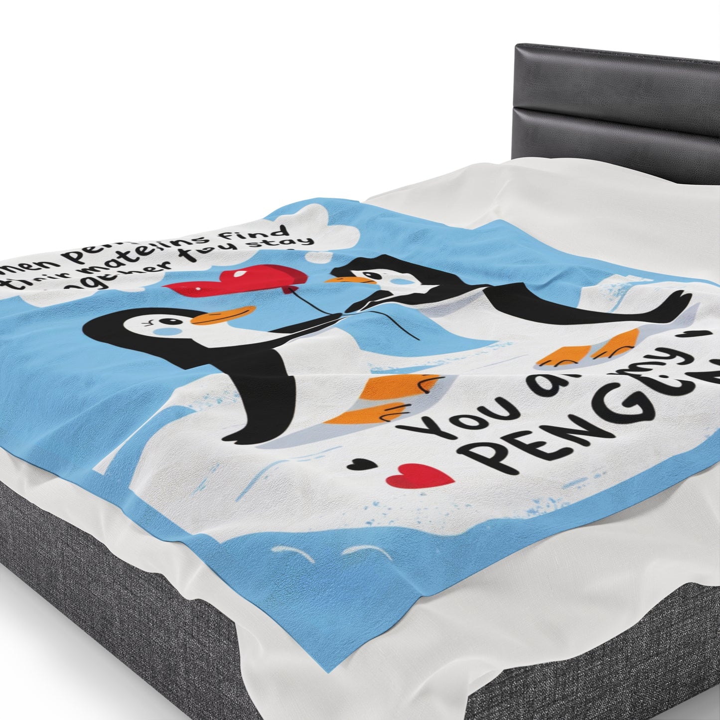 You Are My Penguin - Couples Blanket Gift