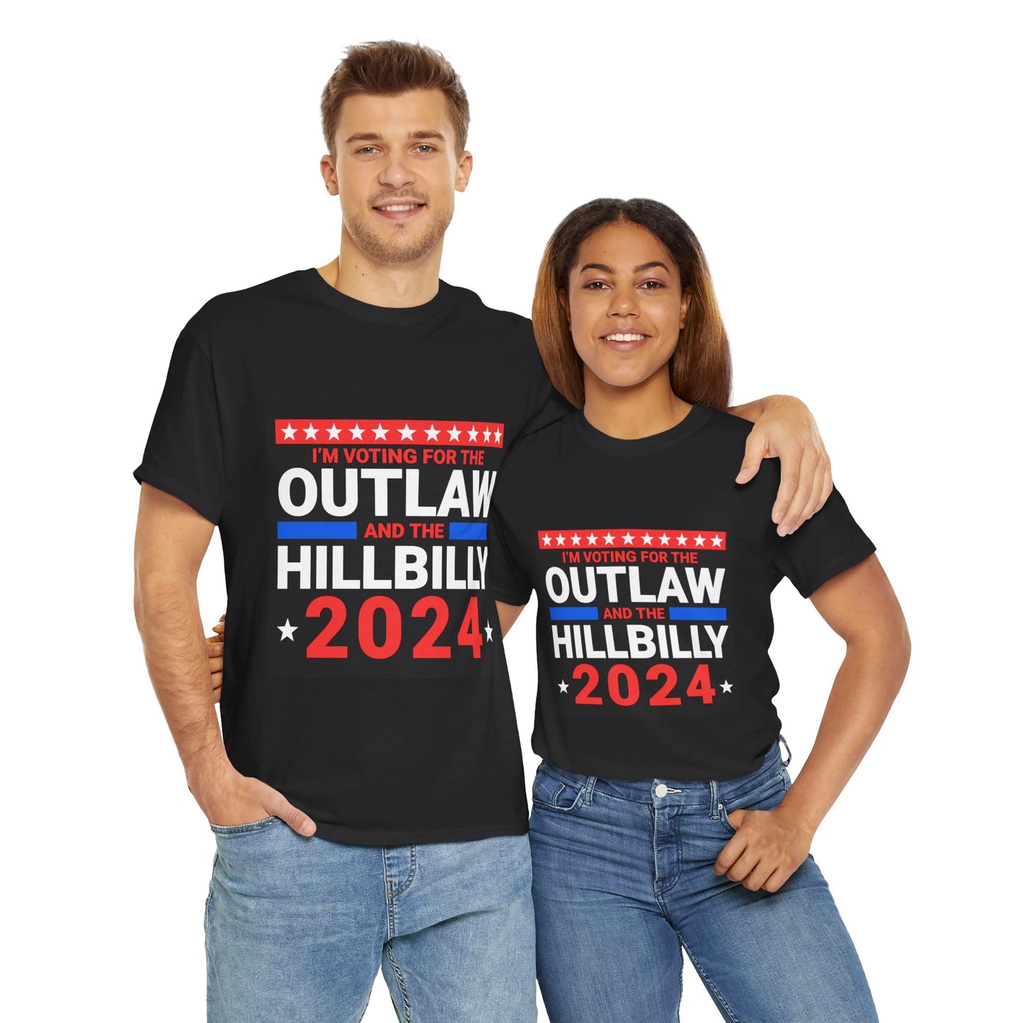 Trump Vance Outlaw and Hillbilly Tee