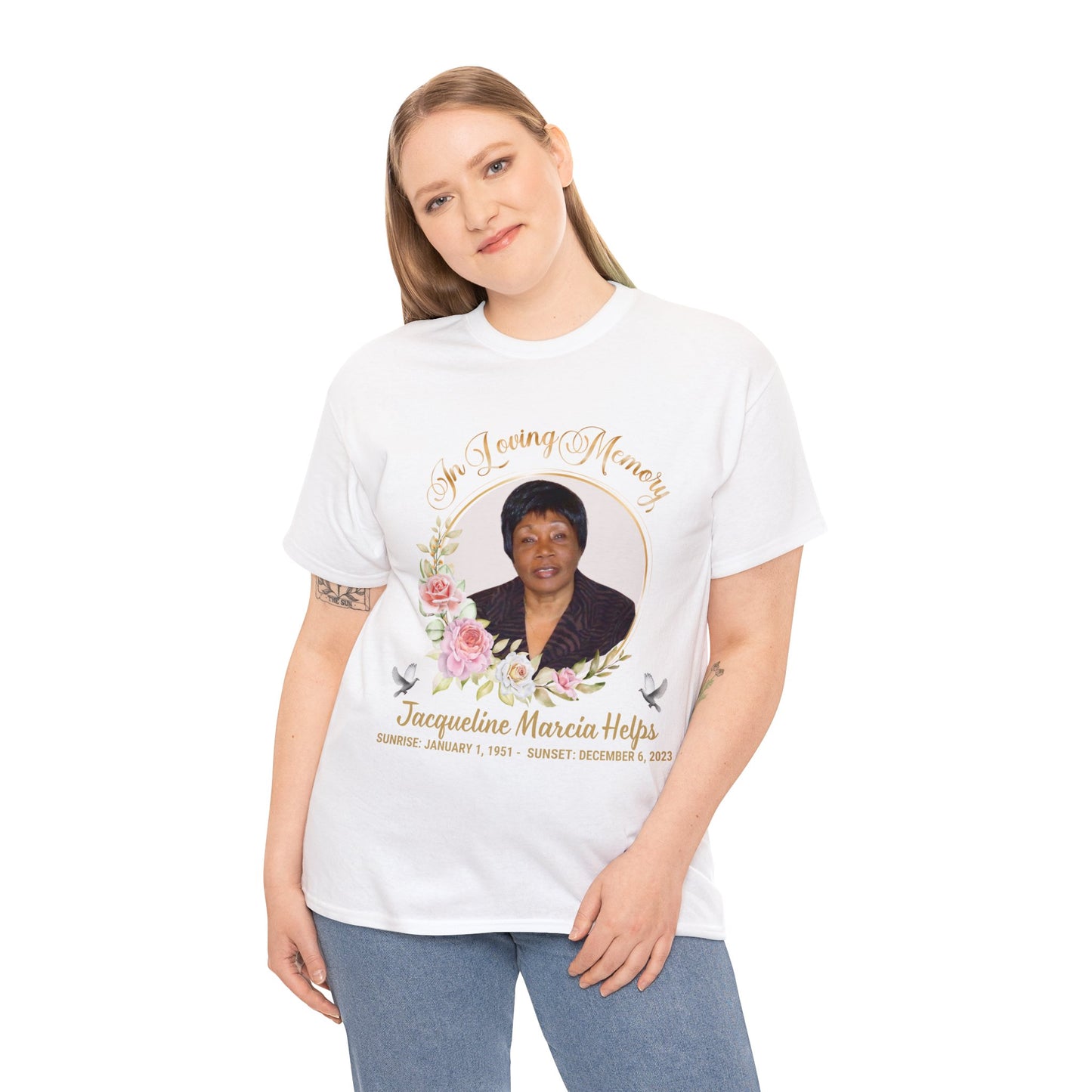 Jacqueline In Loving Memory - Memorial T-Shirt