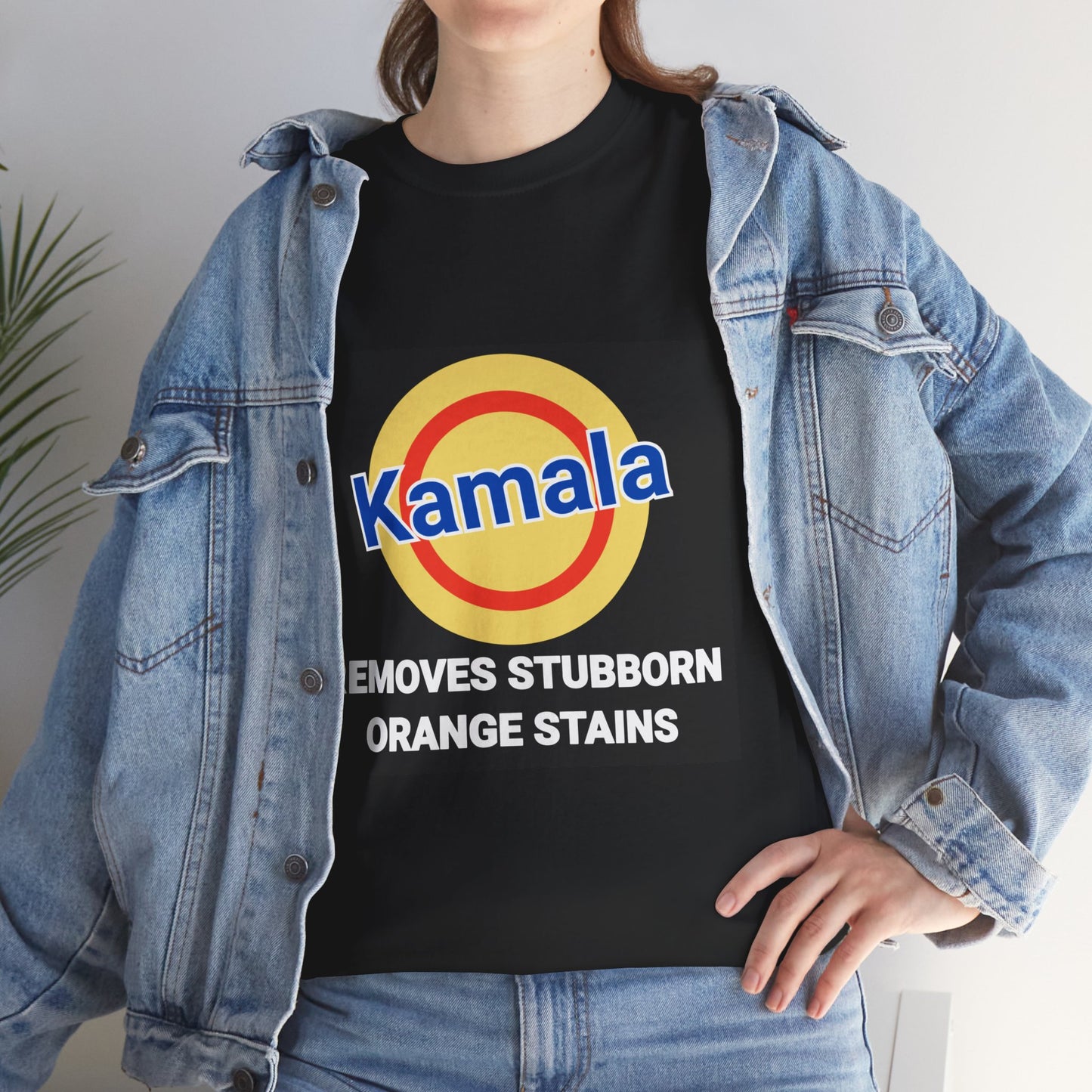 Kamala Removes Stubborn Orange Stains Tee