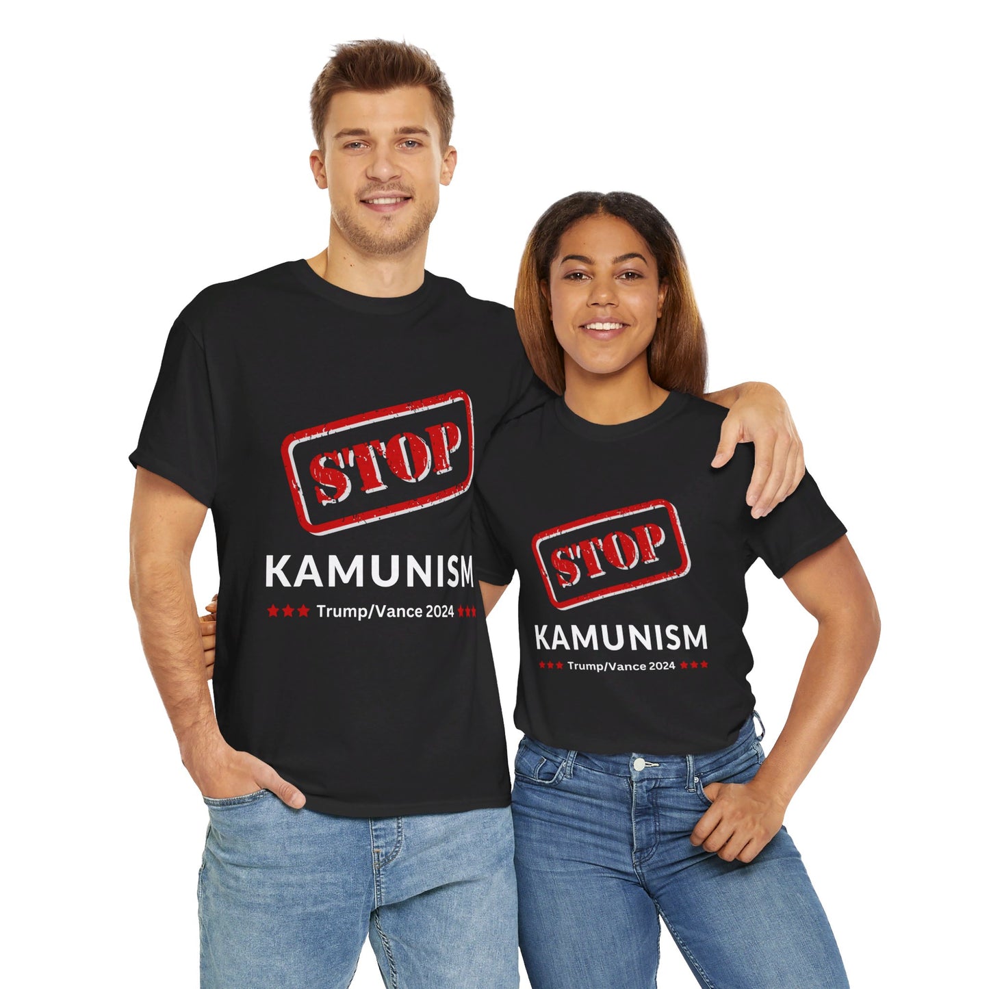 Kamunism Anti Kamala Shirt Unisex Heavy Cotton Tee