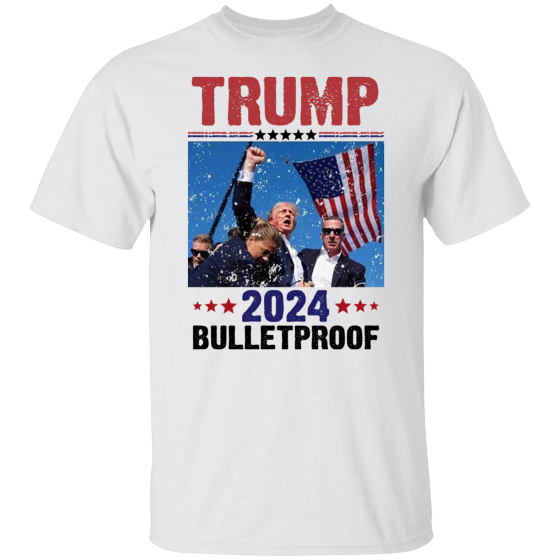 Trump 2024 "Bullet Proof" T-Shirt