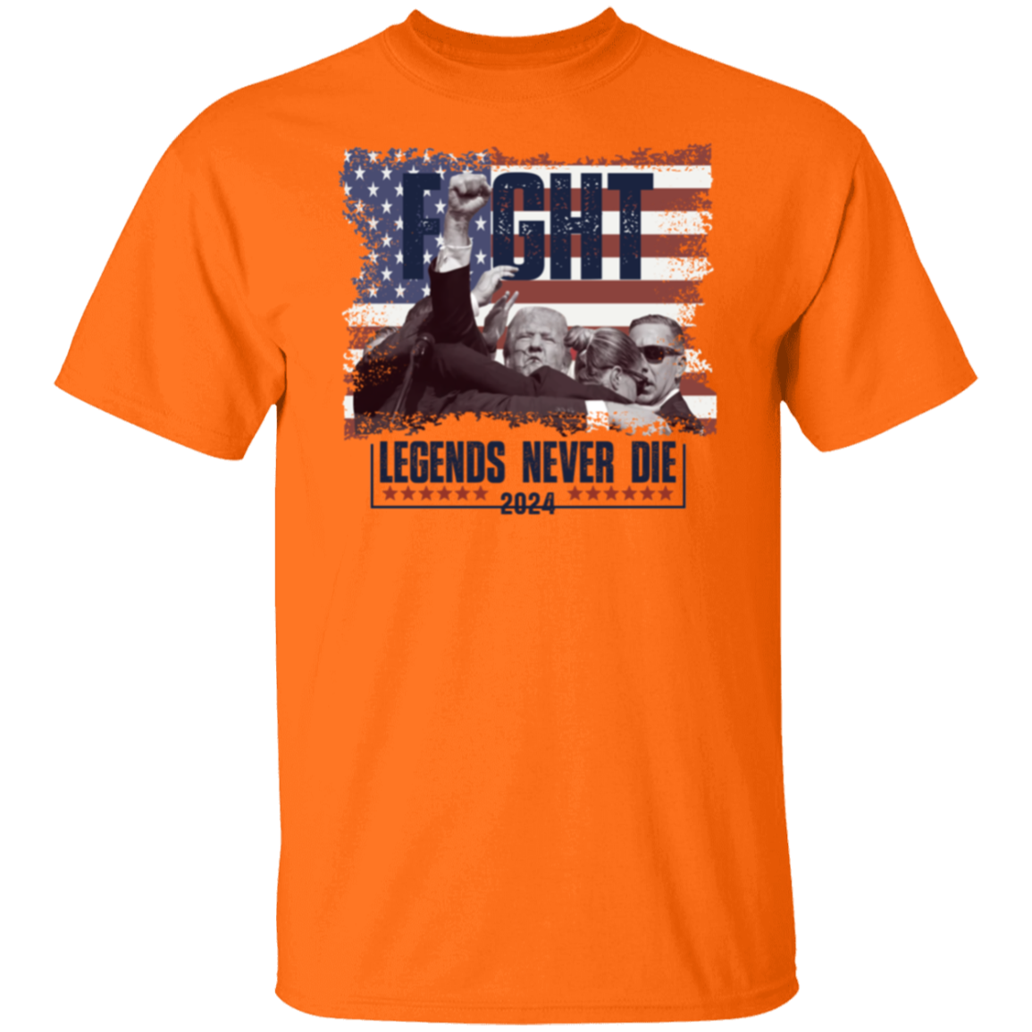 Trump "Legends Never Die" Attempted Ass***ination Shirt