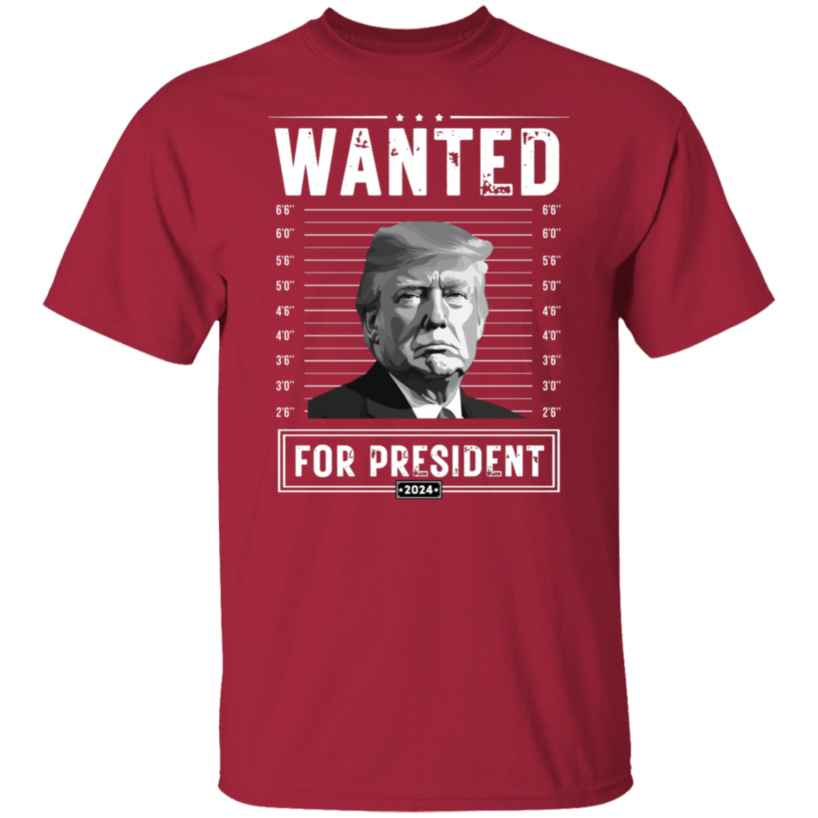 Wanted For President T-Shirt