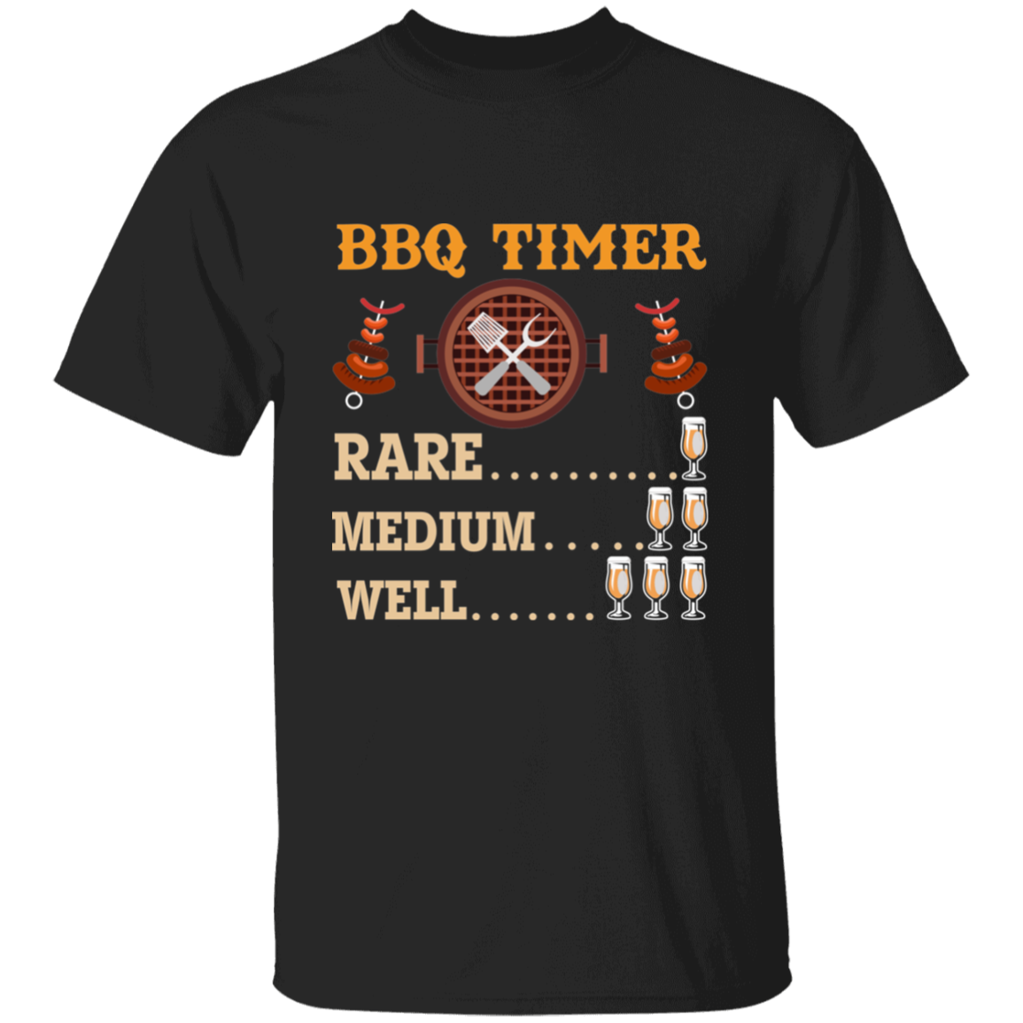 BBQ Timer Funny T-Shirt