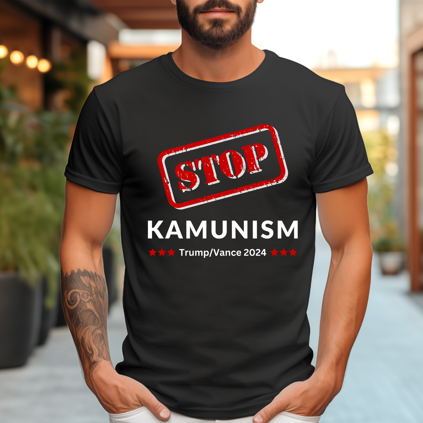 Kamunism Anti Kamala Shirt Unisex Heavy Cotton Tee