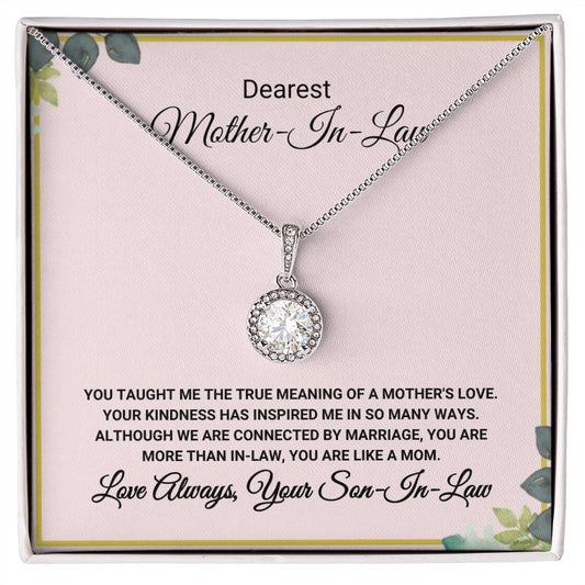 Dearest Mother-In-Law - True Meaning - Eternal Hope Necklace