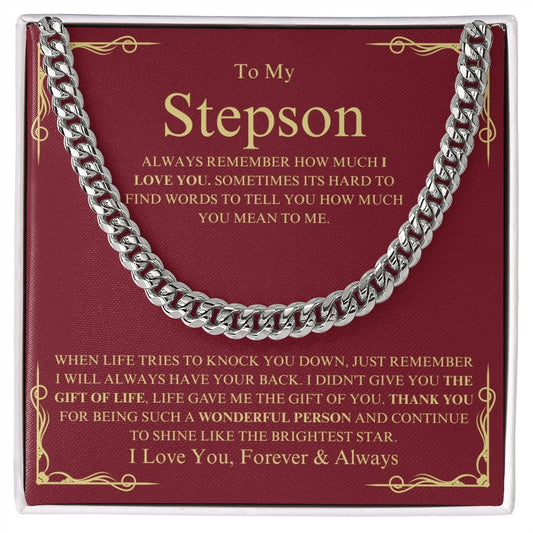 Stepson - The Brightest Star - Cuban Link Chain