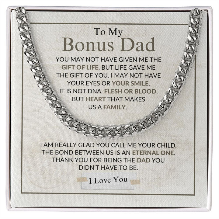 Bonus Dad - Eternal One - Cuban Link Chain