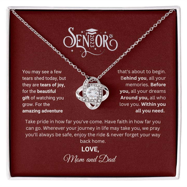 Senior 2023 - Take Pride - Love Knot Necklace