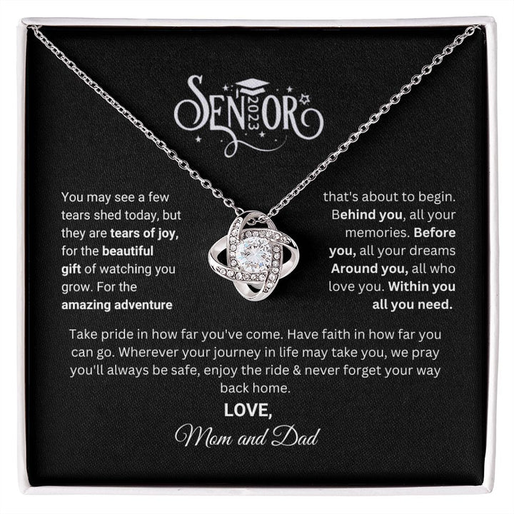 Senior 2023 - Take Pride - Love Knot Necklace