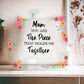 Mom - Hold Me Together - Acrylic Puzzle Plaque