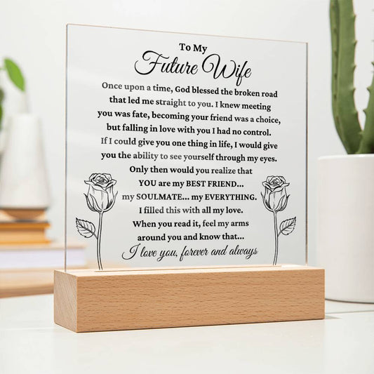 To My Future Wife - Acrylic Square