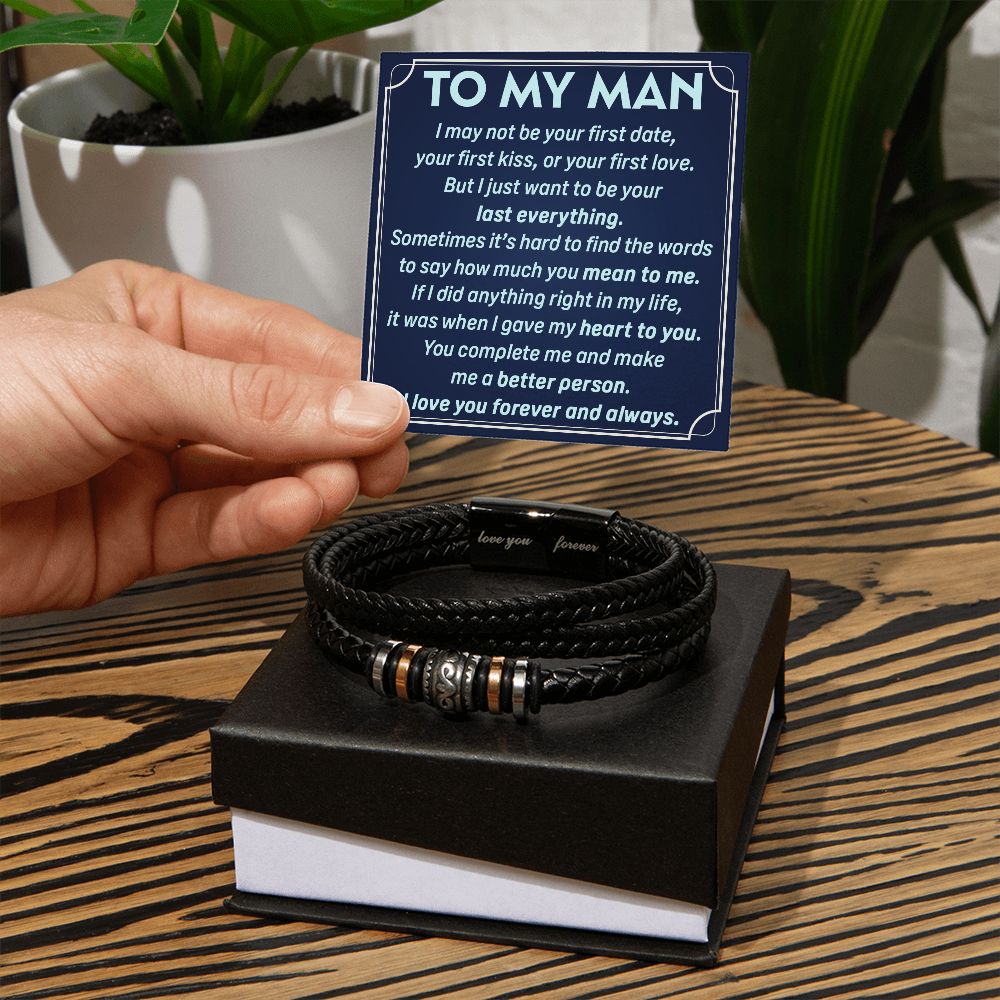 My Man - First Kiss First Love - Forever Bracelet