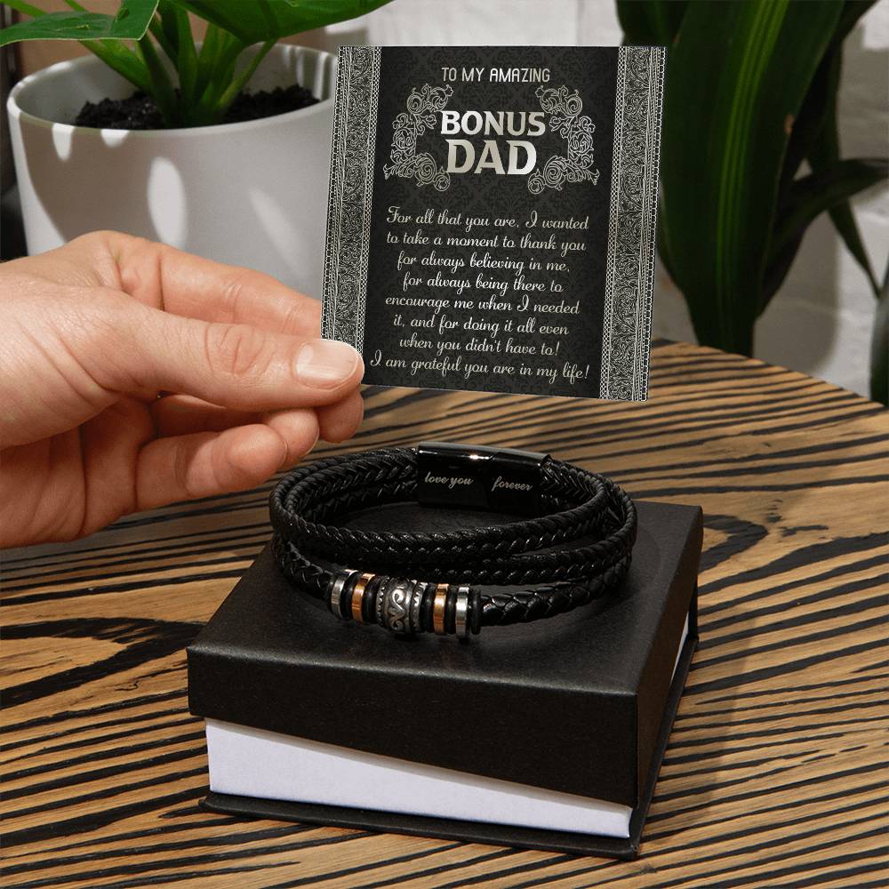 Bonus Dad - In My Life - Love You Forever Bracelet