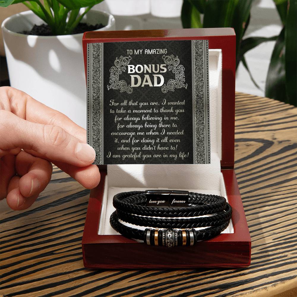 Bonus Dad - In My Life - Love You Forever Bracelet