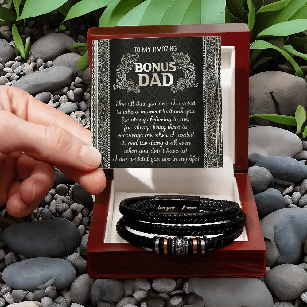 Bonus Dad - In My Life - Love You Forever Bracelet