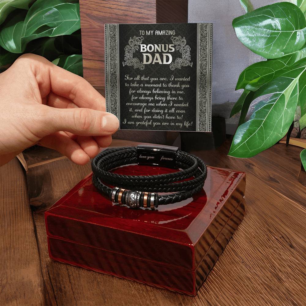 Bonus Dad - In My Life - Love You Forever Bracelet