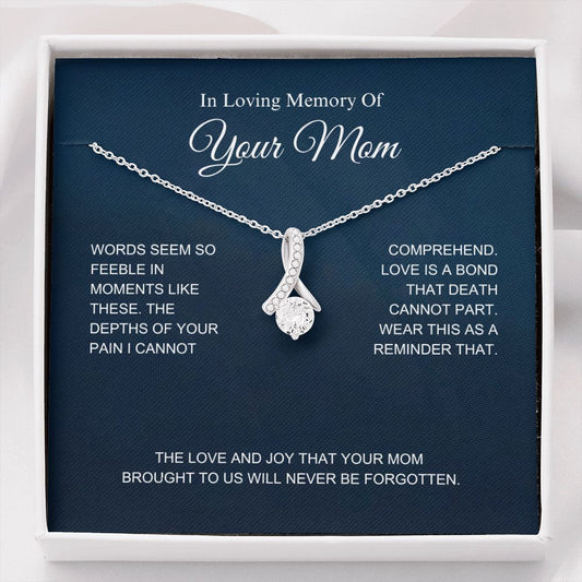 In Loving Memory Of Your Mom - Alluring Beauty Necklace