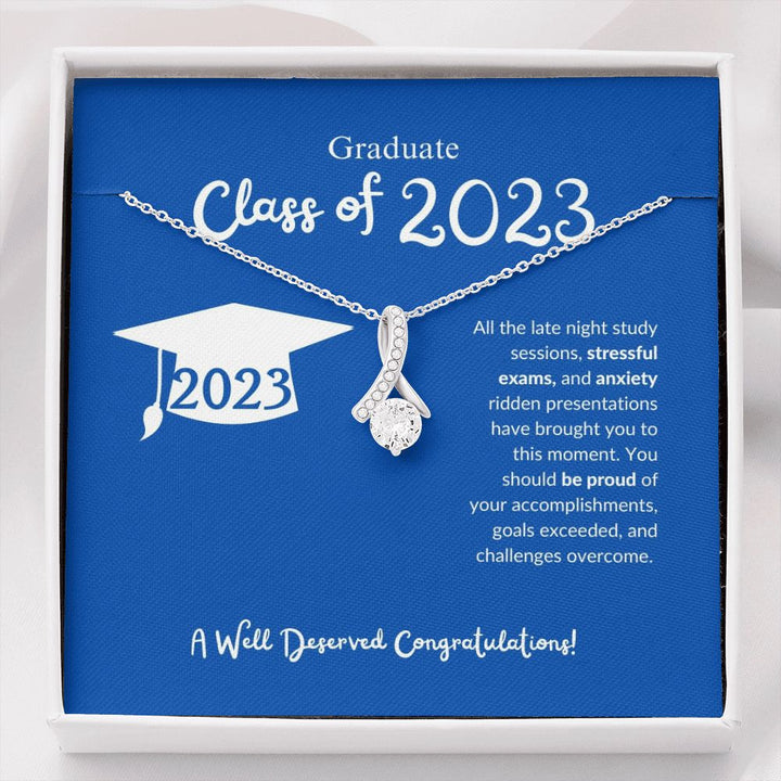 Graduate Class Of 2023 - Congratulations - Alluring Beauty Necklace
