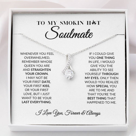 To My Smokin Hot Soulmate - Alluring Beauty Necklace