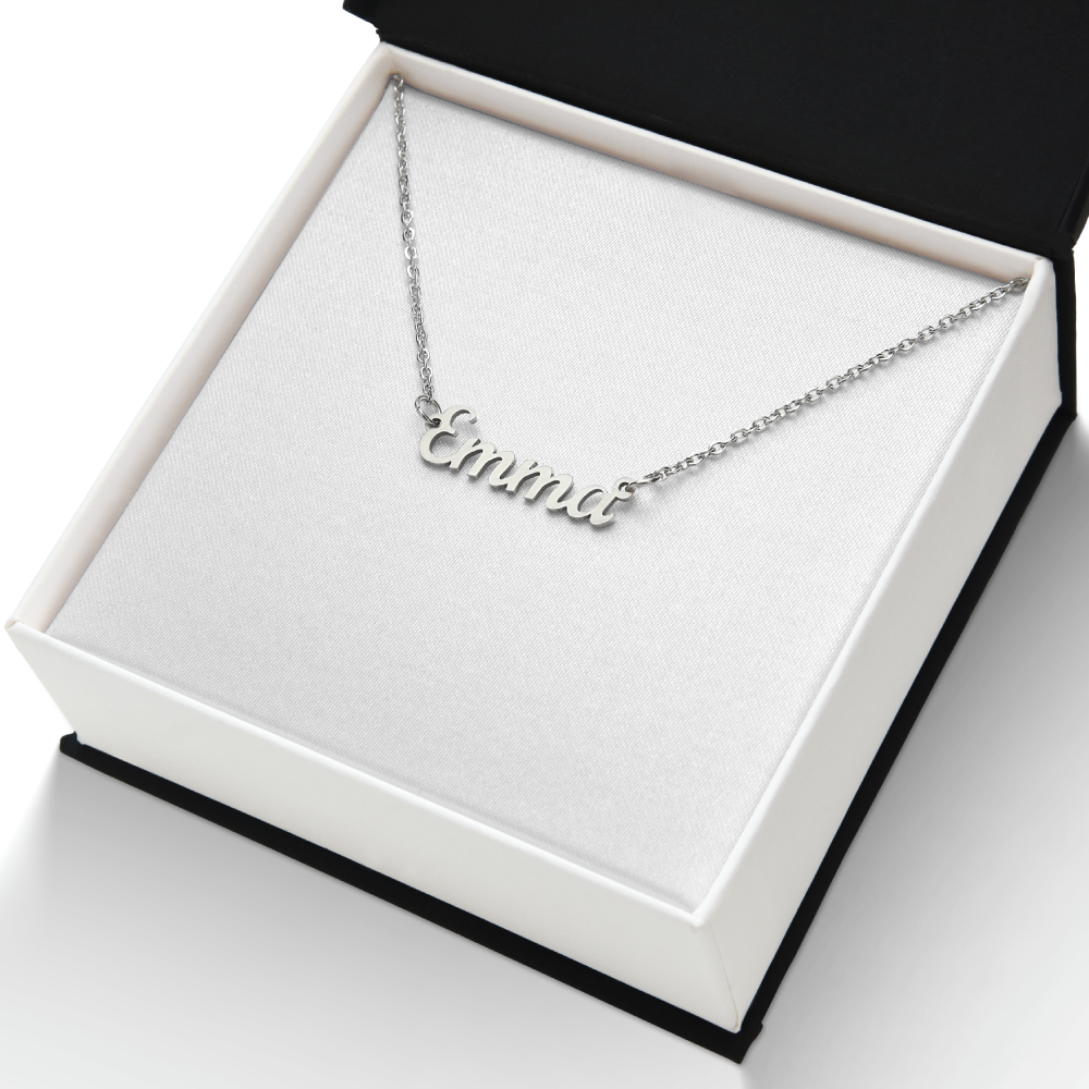 Just for Her Name Necklace | Ships From USA
