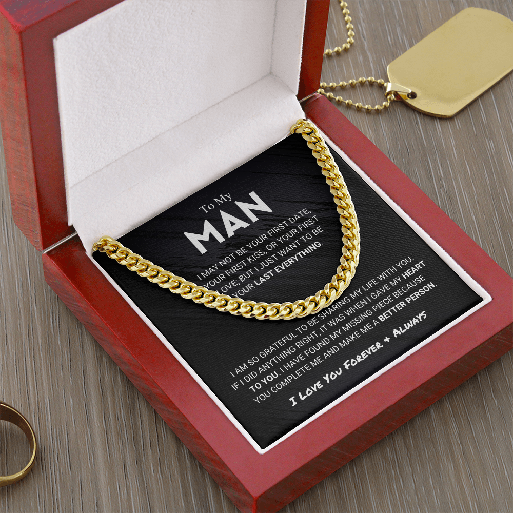 My Man - Better Person - Cuban Link Chain
