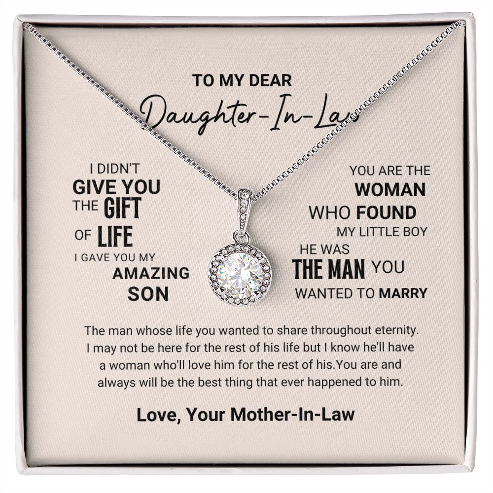 Daughter In Law - Best Thing - Eternal Hope Necklace