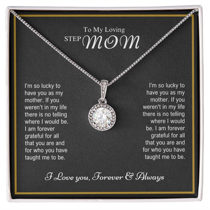 Stepmom - Forever Grateful - Eternal Hope Necklace