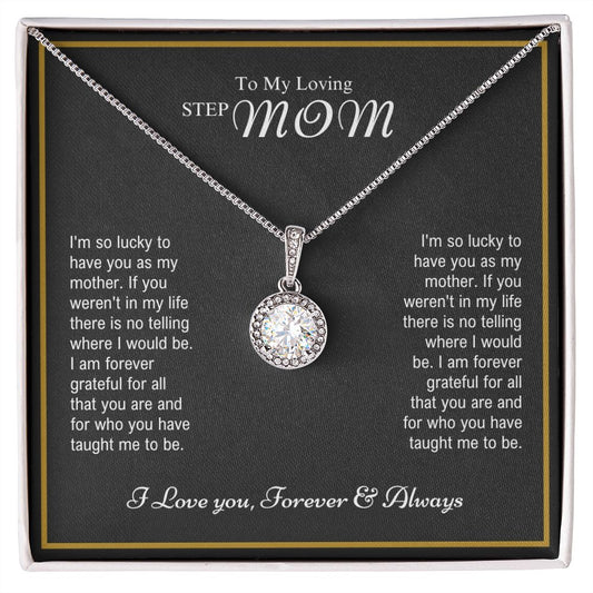 Stepmom - Forever Grateful - Eternal Hope Necklace