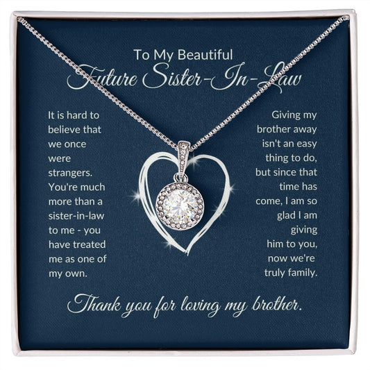 Future Sister-In-Law - Thank You - Eternal Hope Necklace