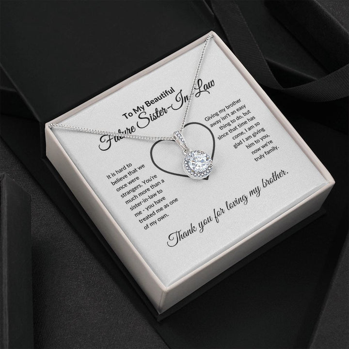 Future Sister-In-Law - Thank You - Eternal Hope Necklace