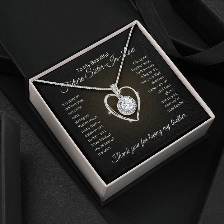 Future Sister-In-Law - Thank You - Eternal Hope Necklace