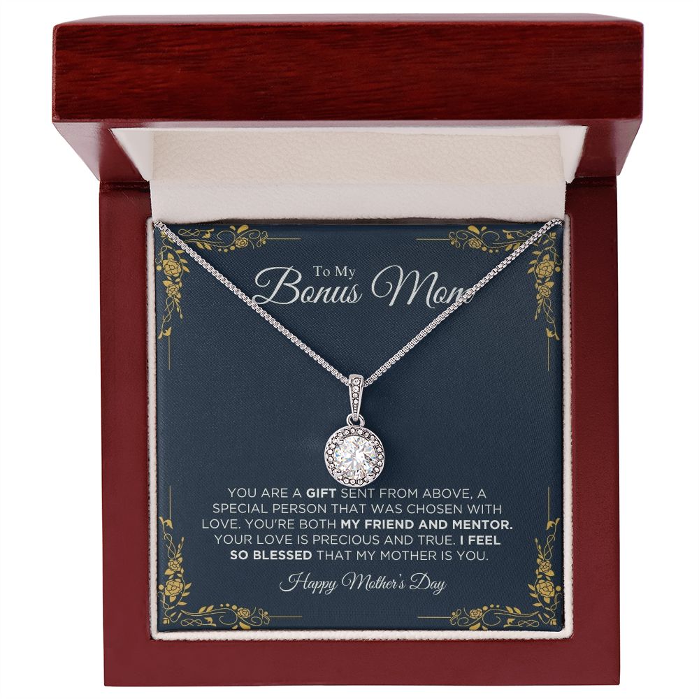 To My Bonus Mom - Happy Mother's Day - Eternal Hope Necklace