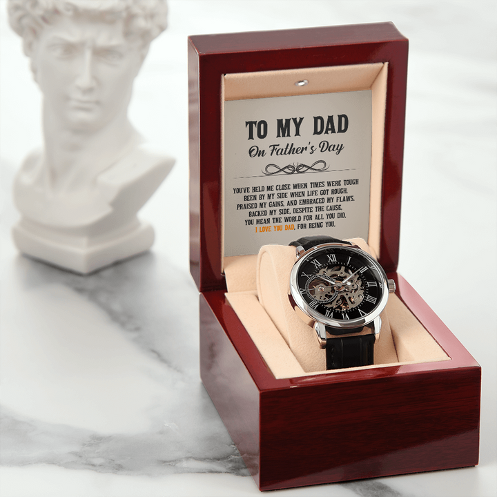 Father's Day - Openwork Watch Gift