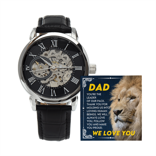 Dad - Leader - Openwork Watch