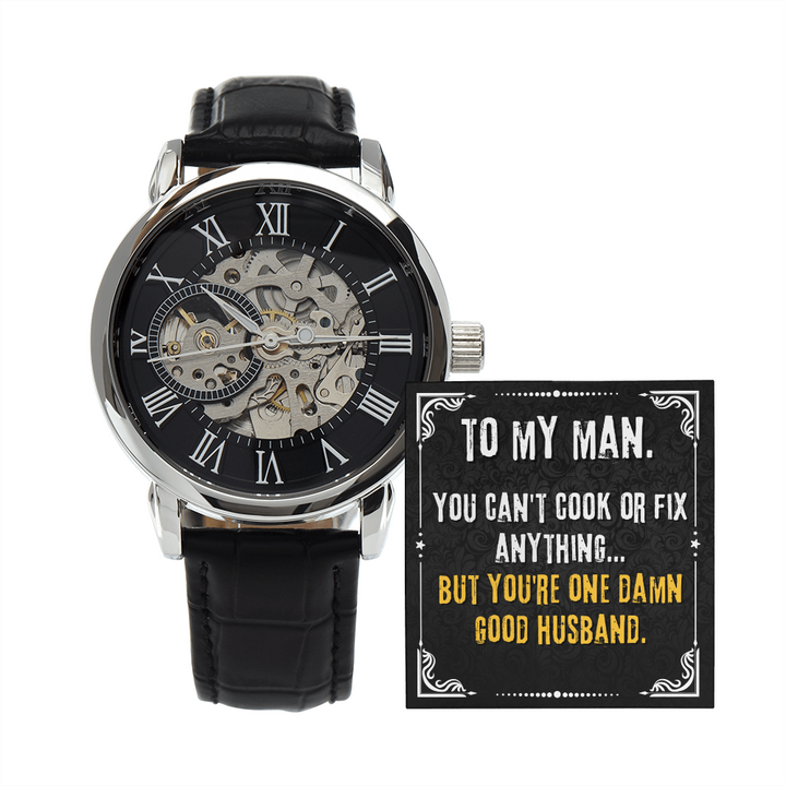 My Man - Good Husband - Openwork Watch