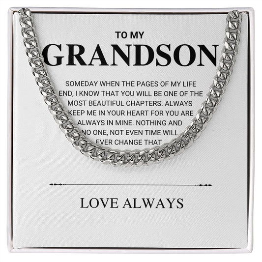 Grandson - Most Beautiful Chapters - Cuban Link Chain